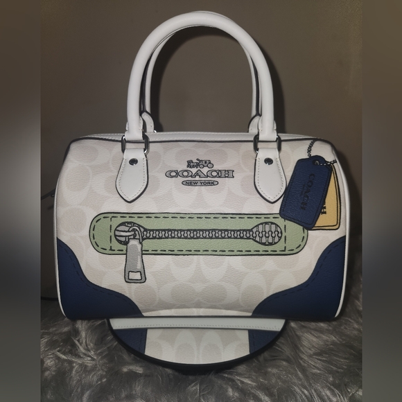 SOLD‼️NWT Coach Loeil Rowan Satchel - Picture 5 of 12